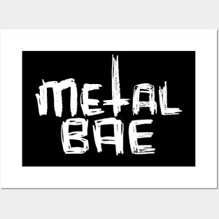 Metal Bae for Metal Music Fan Posters and Art